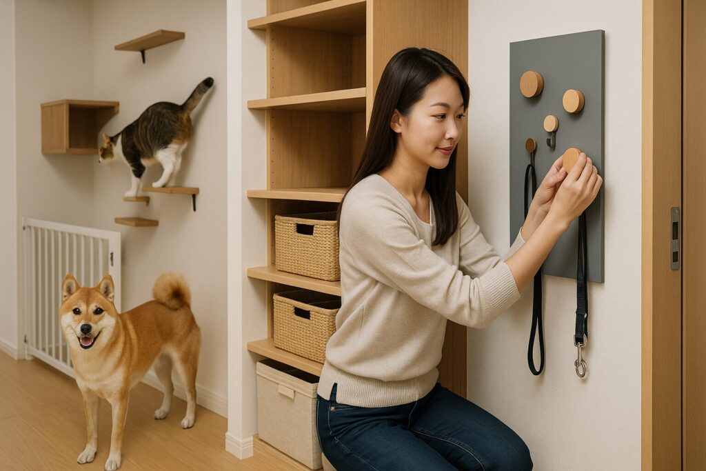猫も犬も安心して過ごせる収納と動線の設計アイデア
