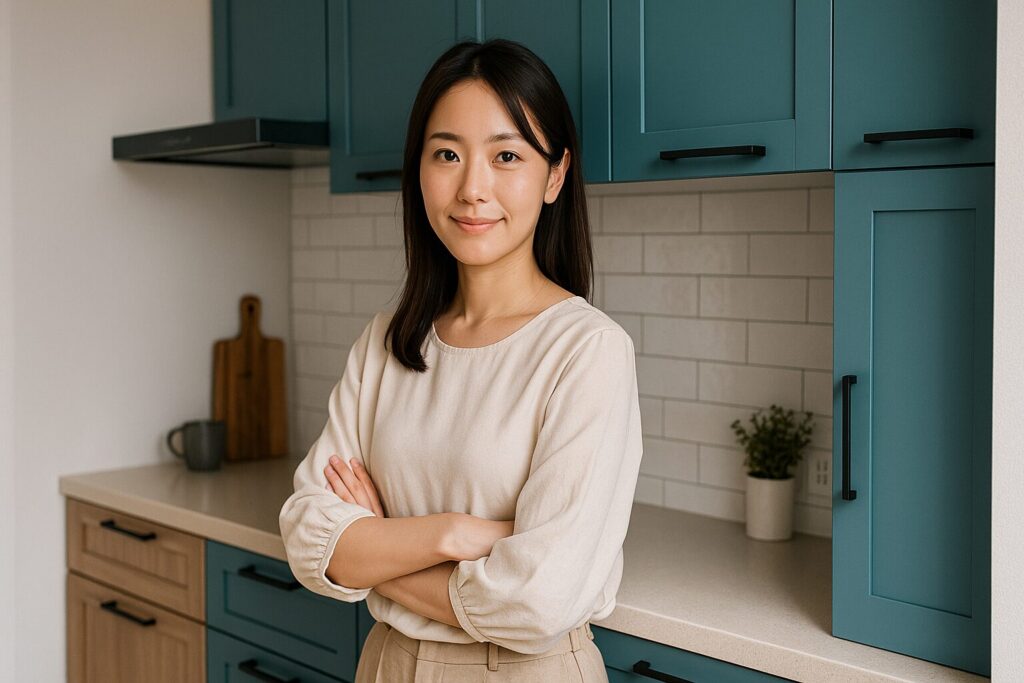 デザインとカラーで変わるキッチン空間の印象