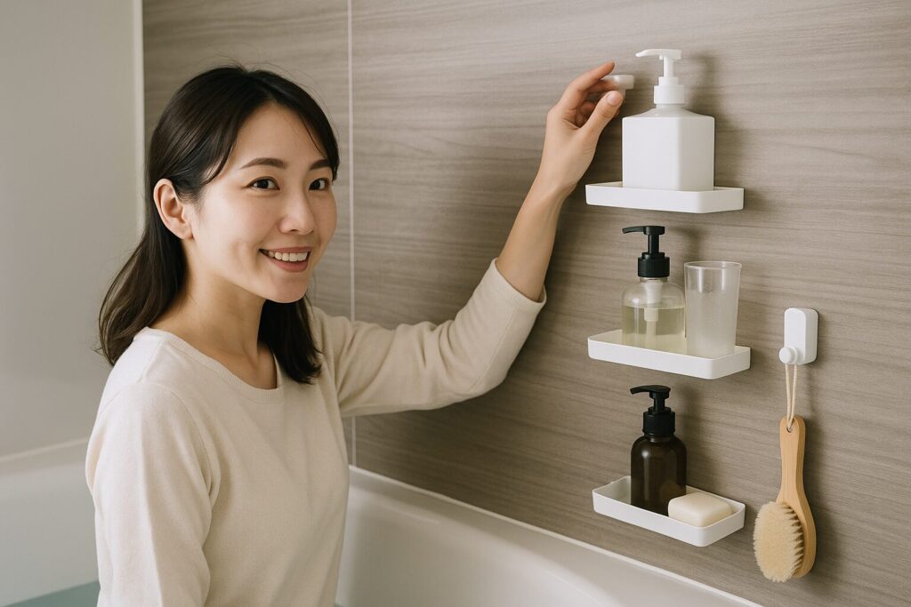 浮かせる収納を理解するための浴室壁面の基礎知識