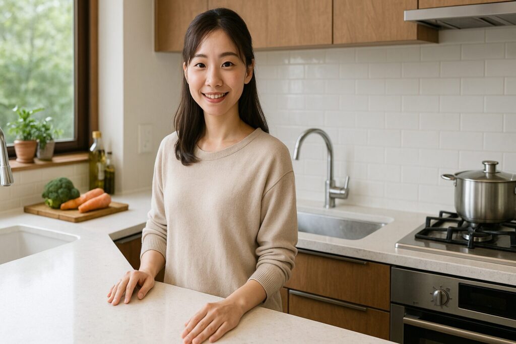 人造大理石ワークトップの特徴と選ぶ際のポイント