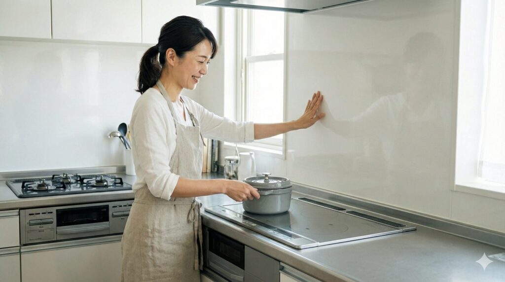 タカラ独自のホーロー素材と加熱機器の相性