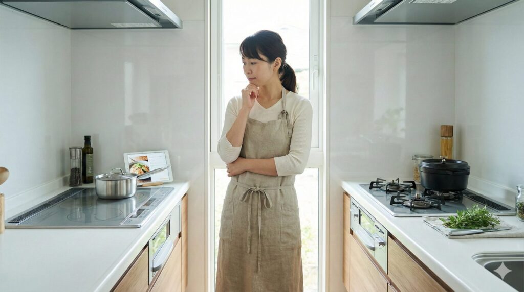 ライフスタイルで考えるIHとガスの最適な選択肢