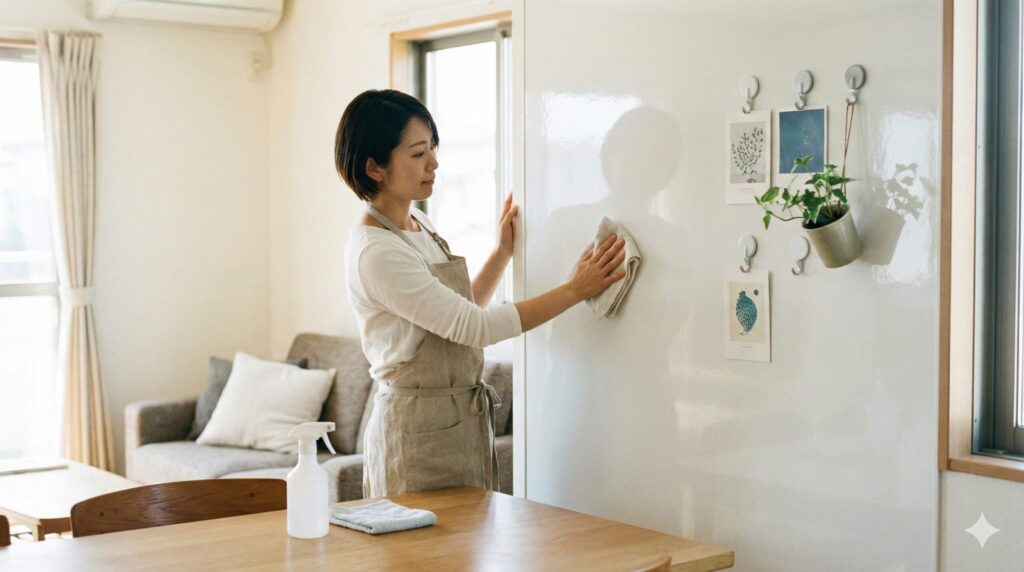 美観を保つために知っておきたい ホーロー壁ならではの掃除とメンテナンス