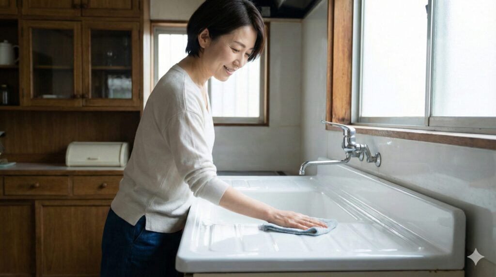 水拭き中心でも保てる 正しい掃除とメンテナンスの考え方