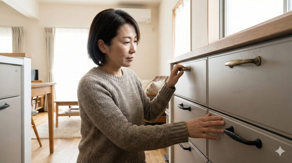 アンティーク調ハンドルの種類と特徴 鋳物調ブラックと真鍮風の違い