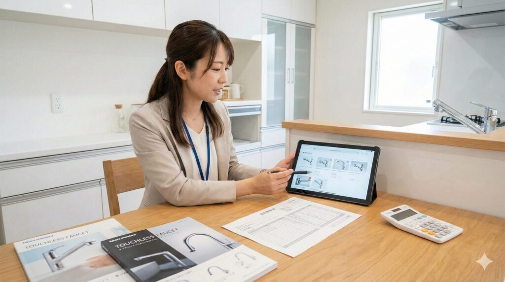 後付け工事の費用相場はいくら 水栓本体価格と標準作業費の内訳