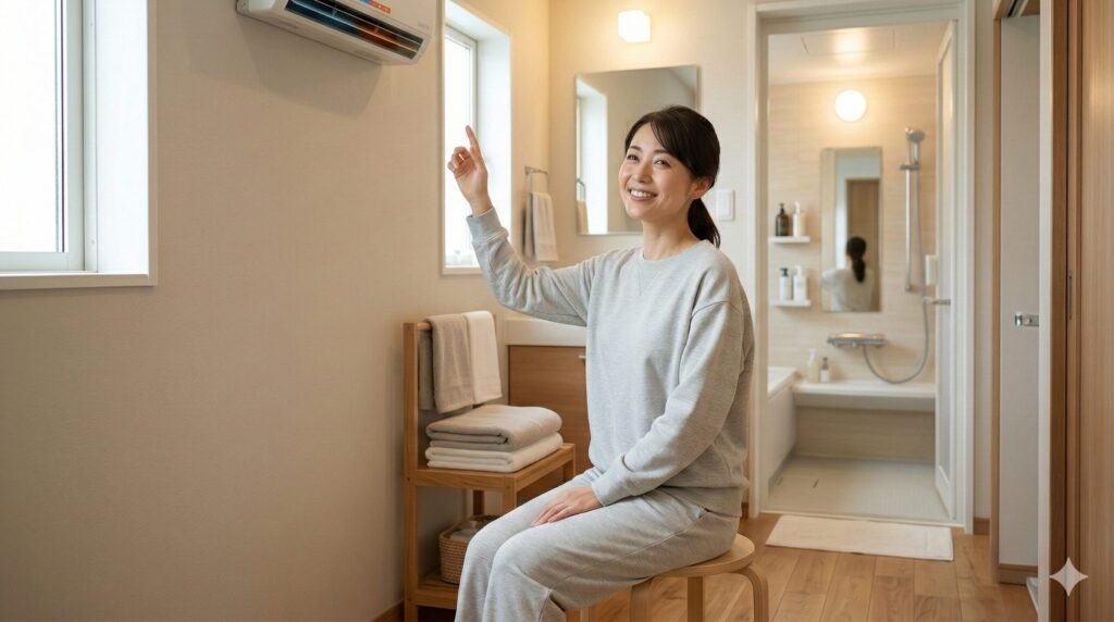 冬の寒さと夏の暑さが引き起こす脱衣所環境リスク