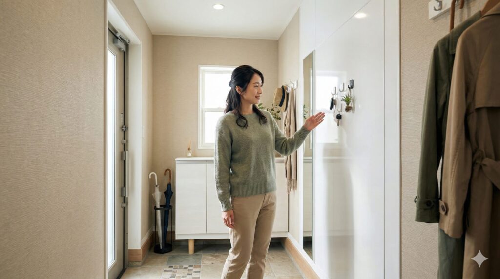 玄関の壁はホーローパネルとクロスやタイルのどれが向いているか