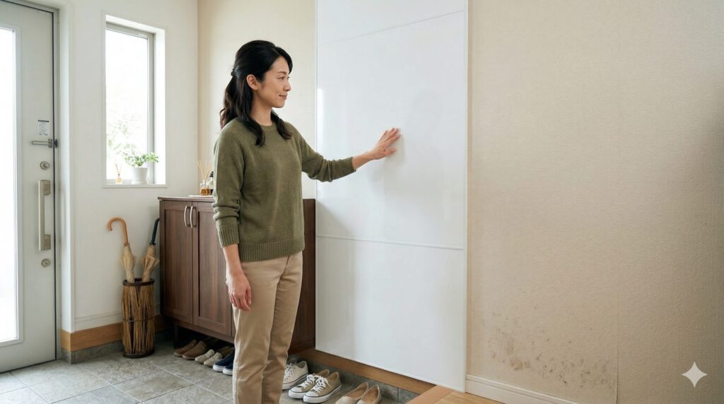 一面施工と部分施工はどちらがよいか玄関の条件別に解説