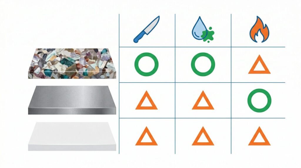 各素材の経年変化の違いから考える長期的な満足度の分岐点