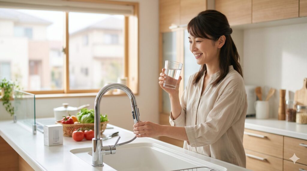 キッチンリフォームで浄水器が必要か判断するポイント