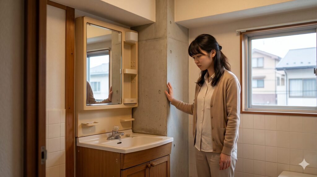 マンションで梁や柱が洗面台リフォームの障害になりやすい理由