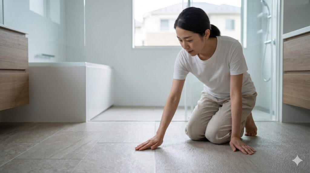 キープクリーンフロアとさらりらフロアを比較｜冷たさ・硬さ・滑りにくさの違い
