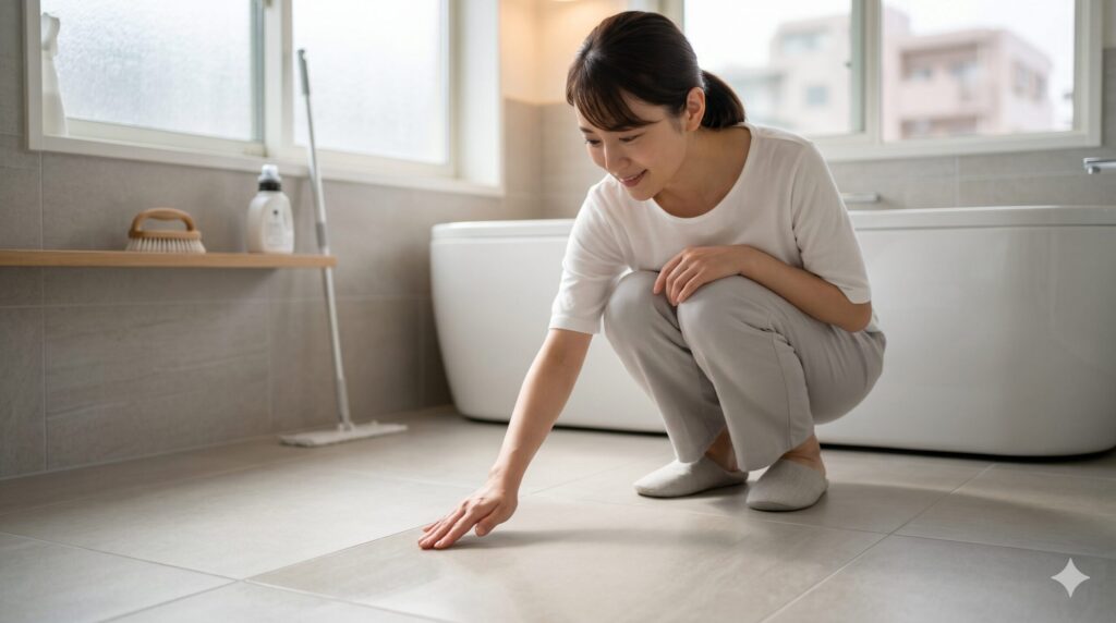 磁器タイルは本当に掃除しやすい？汚れやすさに差が出る理由