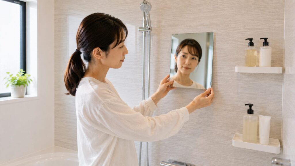 マグネットミラーの特徴と見え方の注意点