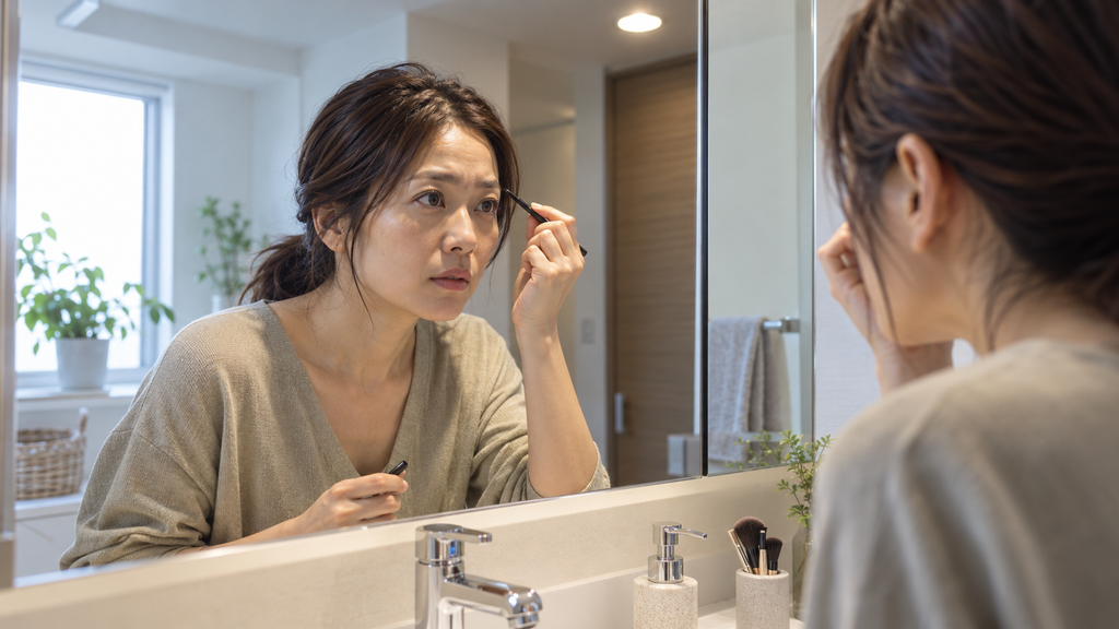 洗面所の照明で顔色や細かな部分が見えにくくなる理由