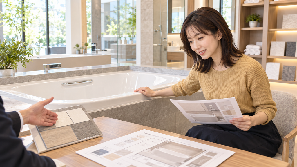 うるぽか湯を採用する前にショールームや専門業者へ確認したいポイント