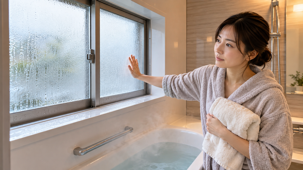 既存窓を残す場合に確認したい浴室の寒さと窓の断熱性能